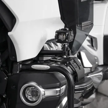 Panical Motociklų priekinis žibintas Priešrūkinis Žibintas Led Pagalbinės Tolimosios šviesos Lempos Laikiklis Honda Goldwing 1800 GL1800 F6B 2018-2023 Juoda
