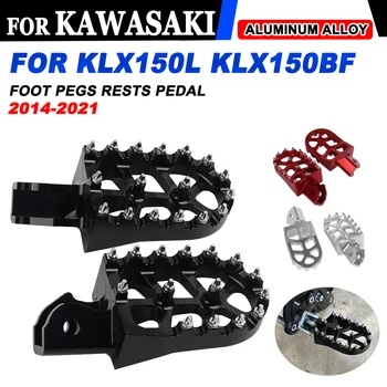 Už Kawasaki KLX150L KLX150BF KLX150 KLX 150 L BF KLX 150L 150BF Motociklų Aksesuarų Koja Vinys Kojoms Footpegs Vinys Pedalas
