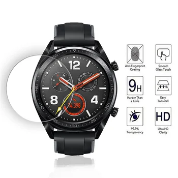 1~20PCS Už Huawei Žiūrėti Gt2 GT 2 GT3 Runner Smartwatch Screen Protector GT2 GT3 46mm Grūdintas Stiklas Huawei GT2 Priedai