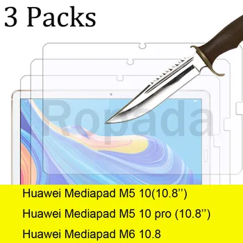 3PCS Stiklo screen protector for Huawei Mediapad M5 M6 10.8