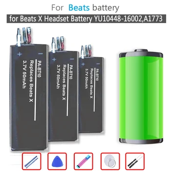 50mAh Mobiliojo Telefono Baterija, Beats X Ausinių YU10448-16002,A1773