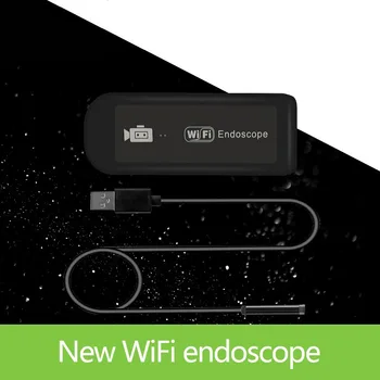 8mm-1m Endoskopą WiFi Android Mobilusis Telefonas Bendruosius Belaidžio Pramoninių Oro Kondicionavimo sistema Vamzdis, Automobilių techninė Priežiūra HD WiFi Endoskopą