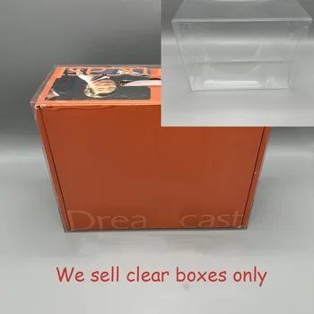 Aišku, Skaidrų langelį Dreamcast DC Gamepad dėžutės plastikinės PET Raštas surinkimo saugojimo apsauginėje dėžėje