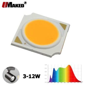 Akvariumo Lempos Chip LED, COB 1313-11mm 3 5 7 10 12 15 18W Ra97 130LM/W 3000-4000-5000K Visą Spektrą Augti Šviesos Šaltinis Saulės Šviesos