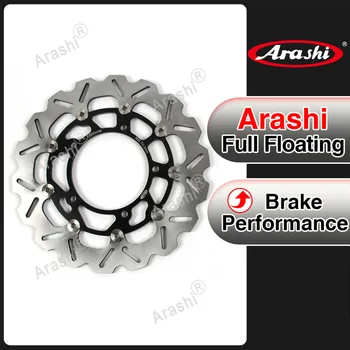 Arashi 1PCS Už SUZUKI GSX-R 1300 HAYABUSA Motociklo CNC Plūduriuojantis Priekiniai Stabdžių Disko Disc Rotor Dalys GSX-R1300 Hayabbusa ABS Naujas
