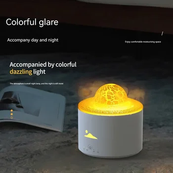 Aromaterapija Mašina Drėkintuvas Namų Miegamajame Spalvinga Atmosfera Lempos Darbalaukio Kvepalų Mašina Nauja Planeta Vulkanas