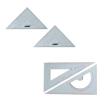 Diagramos Piešimo Trikampis Valdovas Lengvas Universalus Matavimo Išdėstymo Priemonė Laivo Piešimo Dizaino Inžinieriaus Rengimo Seminaras