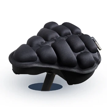 Dviračio Balno 3D Minkštas Dviračio Sėdynės Padengti MTB Kalnų Dviračių Thickene Pripučiami Oro Trinkelėmis Dviračių Kvėpuojantis Pagalvėlė 2 Tipų Dydis