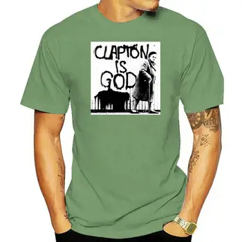 eric clapton yra dievas poste T-Shirt Dydis S-5XL