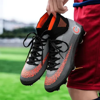 Kokybės Futbolo Batai, Didmeninė Messi Futbolo Batų Lengvas Visuomenės Futbolo Trinkeles Futsal Mokymo Sneaker Chuteira Superfly
