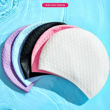 Ne Galvos Plaukimo neslidus Baseinas Įgaubtas Modelio Viduje neslidus Tekstūros Suaugusiųjų Plaukimo Baseinas Kepurės