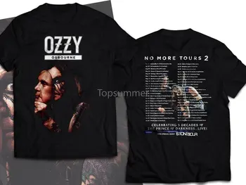 Ozzy Osbourne Ne Daugiau Tour 2 Marškinėliai VYRIŠKI Foshion trumpomis Rankovėmis, vatos Pagaliukai Drabužių Blokuoti