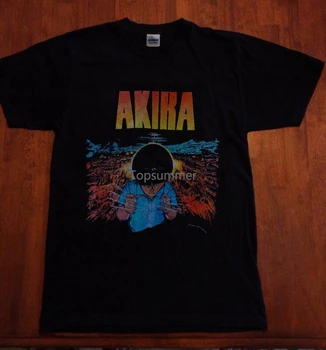 Retų Senovinių Akira 1991 Marškinėliai Perspausdinti Naujas #1