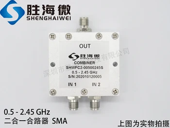 SHWFC2-00500245S 500-2450MHz Du-in-one SMA RF Mikrobangų Bendraašius Combiner