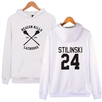 Teen Wolf Stilinski 24 hoodies megztiniai vyrams, moterims streetwear palaidinukė gobtuvu Striukė kailis vyrų drabužių, Negabaritinių viršūnės