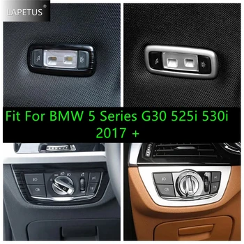 Tinka BMW 5 Serija G30 525i 530i 2017 m. - 2023 Automobilių Reikmenys priekinis žibintas Priešrūkinis Žibintas Mygtukas / Lempa Jungiklis Skydelio Dangtelį Apdaila