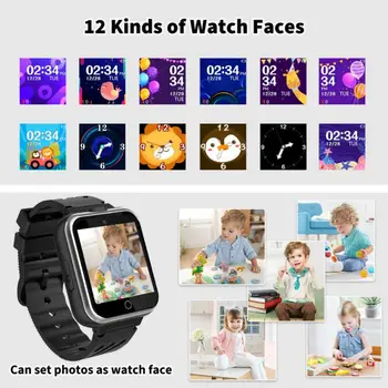Vaikai Smart Žiūrėti Su 24 Žaidimai Pedometer Bamblys Žiūrėti Su Dual Camera Elektronika Švietimo Žaislai Smart Laikrodžiai