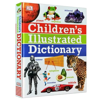 Vaikų Iliustruotas Žodynas Studentų anglų kalbos Mokymosi Nuoroda Knygelė Libro