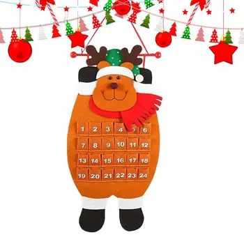 Švenčių 2023 Kalėdų Dekoracijas Namuose Kabo Pajuto Advento Kalendorius Kalėdų Atgalinės Atskaitos Kalendorius Pakabučiai Kalėdų Dekoro